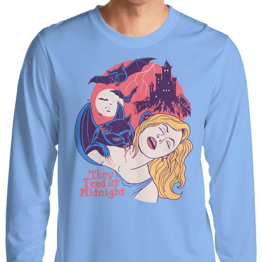They Feed at Midnight - Long Sleeve T-Shirt