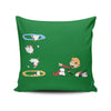 Thinking With Chickens - Throw Pillow