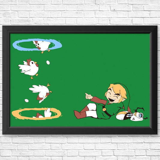 Thinking With Chickens - Posters & Prints