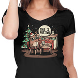 This is Festive - Women's V-Neck