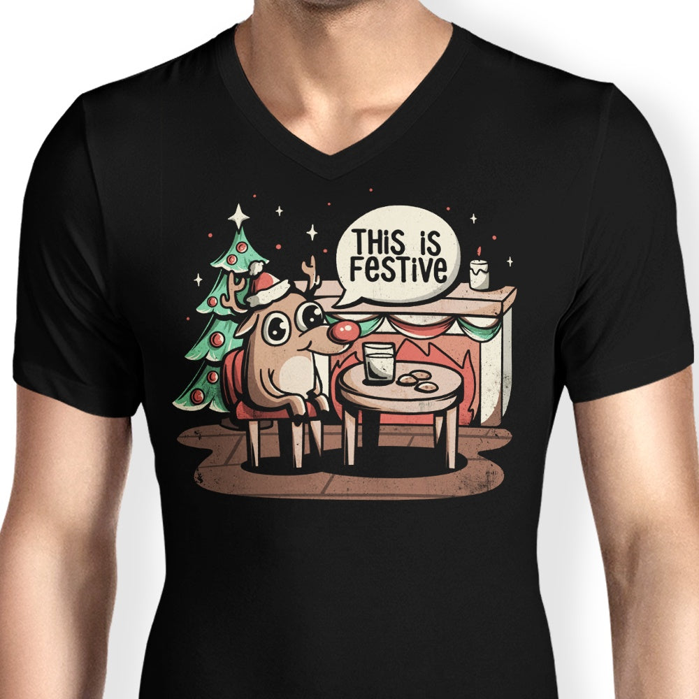 This is Festive - Men's V-Neck