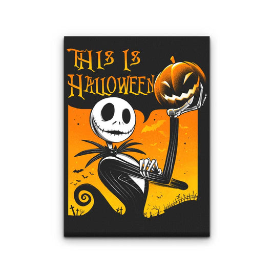 This is Halloween - Canvas Print