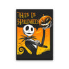 This is Halloween - Canvas Print