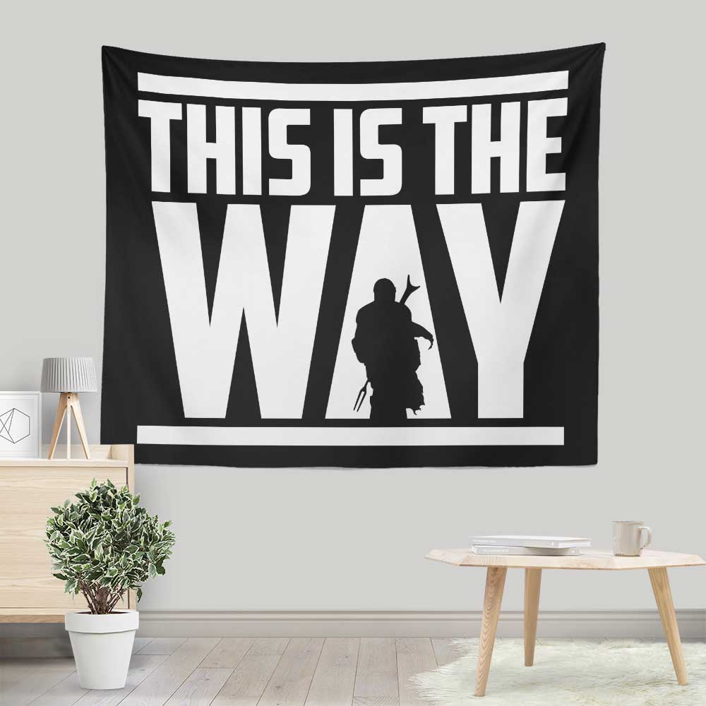 This is the Way - Wall Tapestry