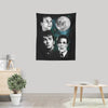 Three Doctor Moon - Wall Tapestry