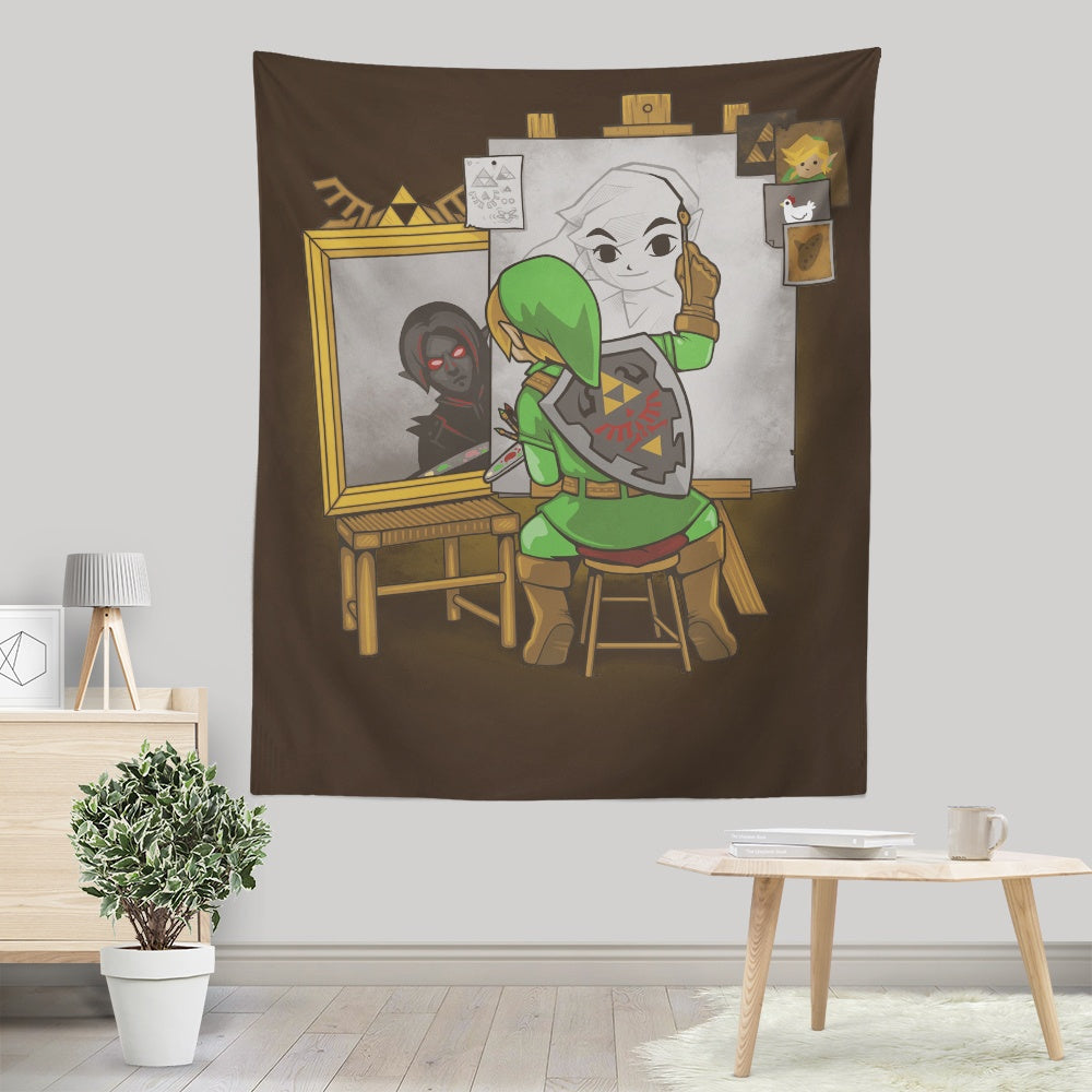 Three Links - Wall Tapestry