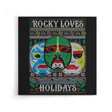 Three Ninja Holidays - Canvas Print