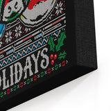 Three Ninja Holidays - Canvas Print