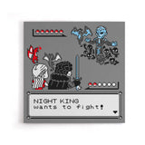 Throne Battle II - Canvas Print