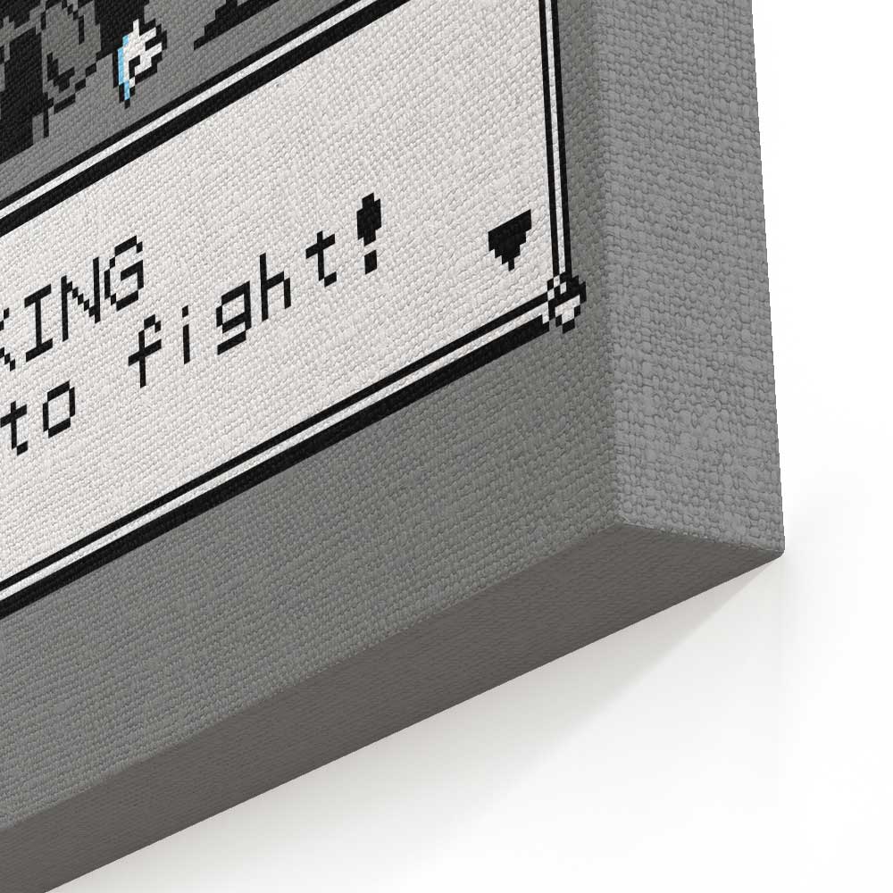 Throne Battle II - Canvas Print