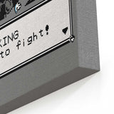 Throne Battle II - Canvas Print