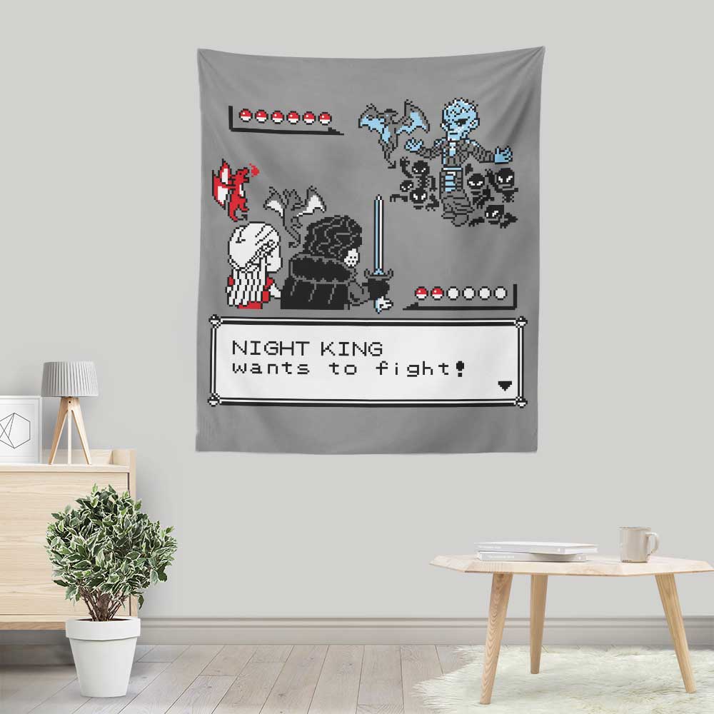 Throne Battle II - Wall Tapestry