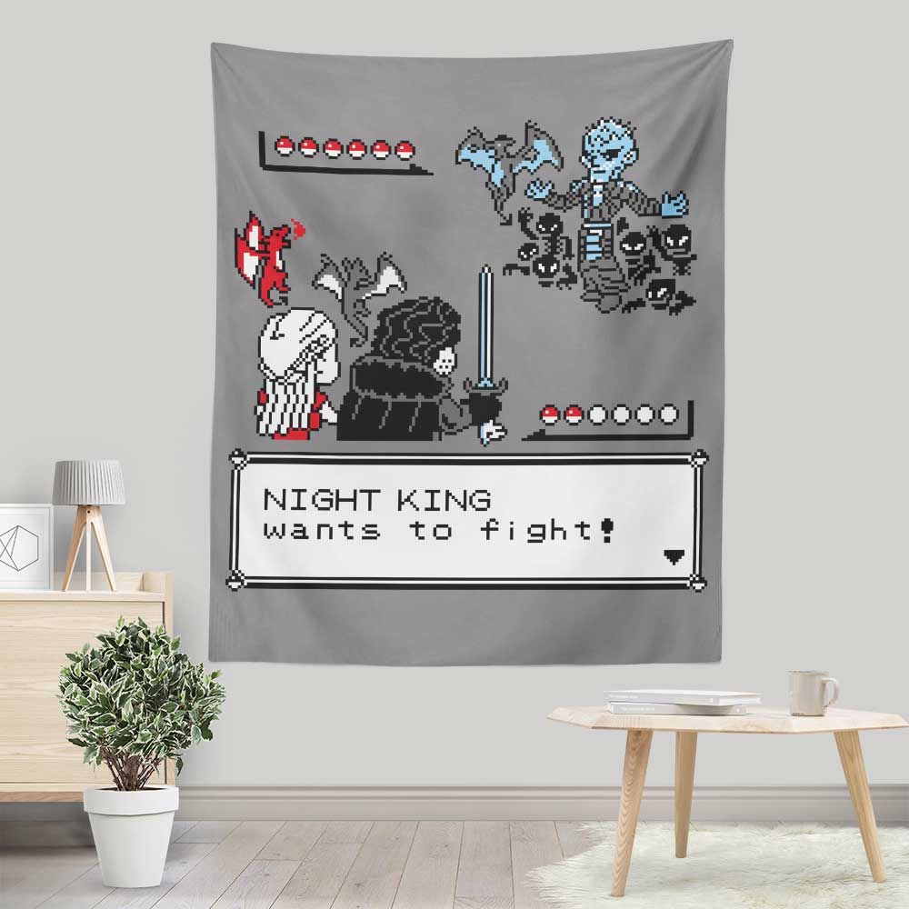 Throne Battle II - Wall Tapestry