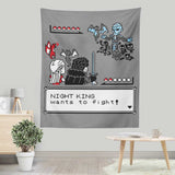 Throne Battle II - Wall Tapestry