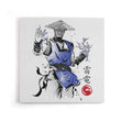 Thunder God Sumi-e - Canvas Print