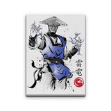 Thunder God Sumi-e - Canvas Print