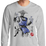 Thunder God Sumi-e - Long Sleeve T-Shirt