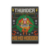 Thunder Ho, Ho, Ho - Canvas Print