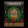 Thunder Ho, Ho, Ho - Canvas Print