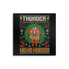 Thunder Ho, Ho, Ho - Metal Print
