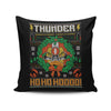 Thunder Ho, Ho, Ho - Throw Pillow