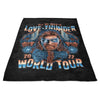 Thunder World Tour - Fleece Blanket