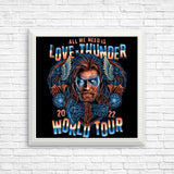 Thunder World Tour - Posters & Prints