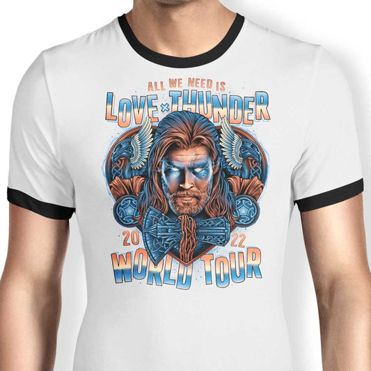 Thunder World Tour - Ringer T-Shirt