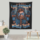 Thunder World Tour - Wall Tapestry