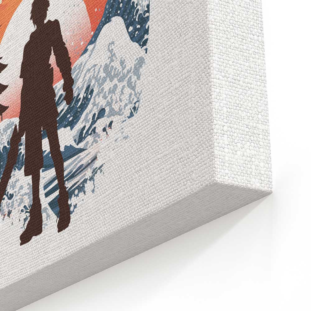 Tidus Ukiyo-e - Canvas Print