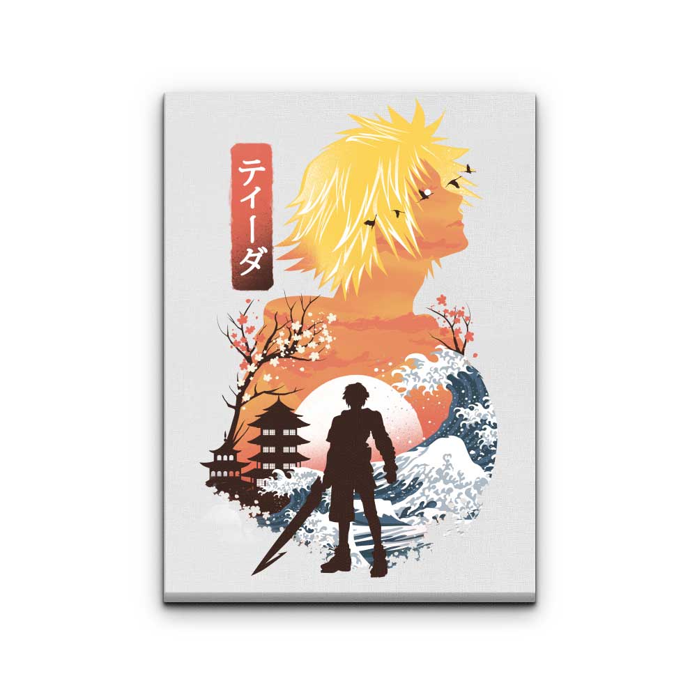 Tidus Ukiyo-e - Canvas Print