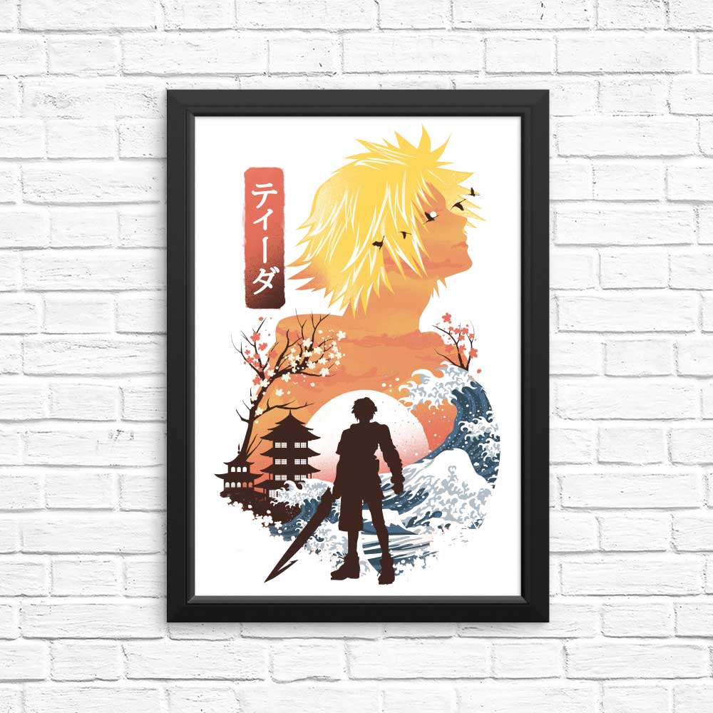 Tidus Ukiyo-e - Posters & Prints