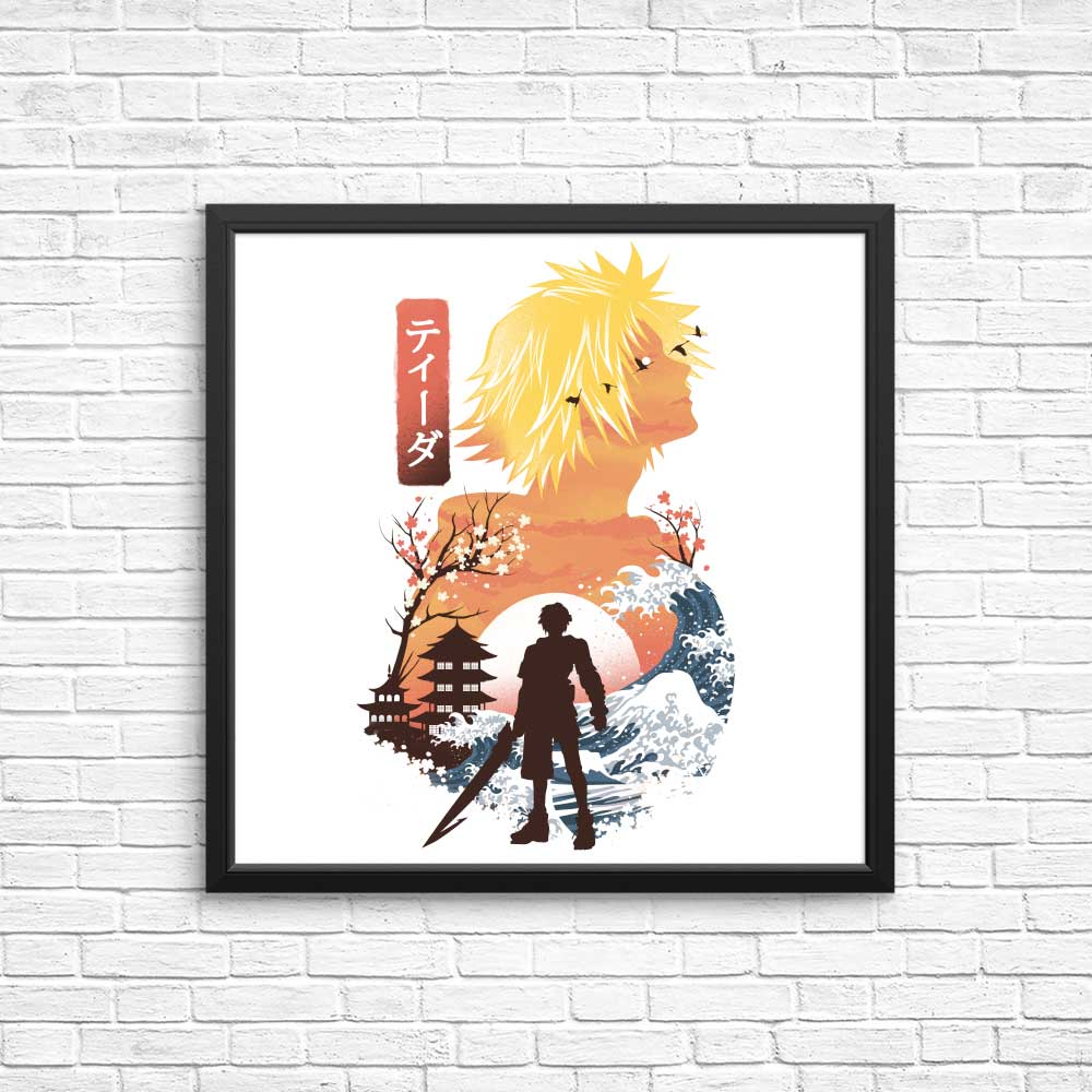 Tidus Ukiyo-e - Posters & Prints