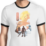 Tidus Ukiyo-e - Ringer T-Shirt