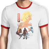 Tidus Ukiyo-e - Ringer T-Shirt