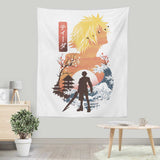 Tidus Ukiyo-e - Wall Tapestry