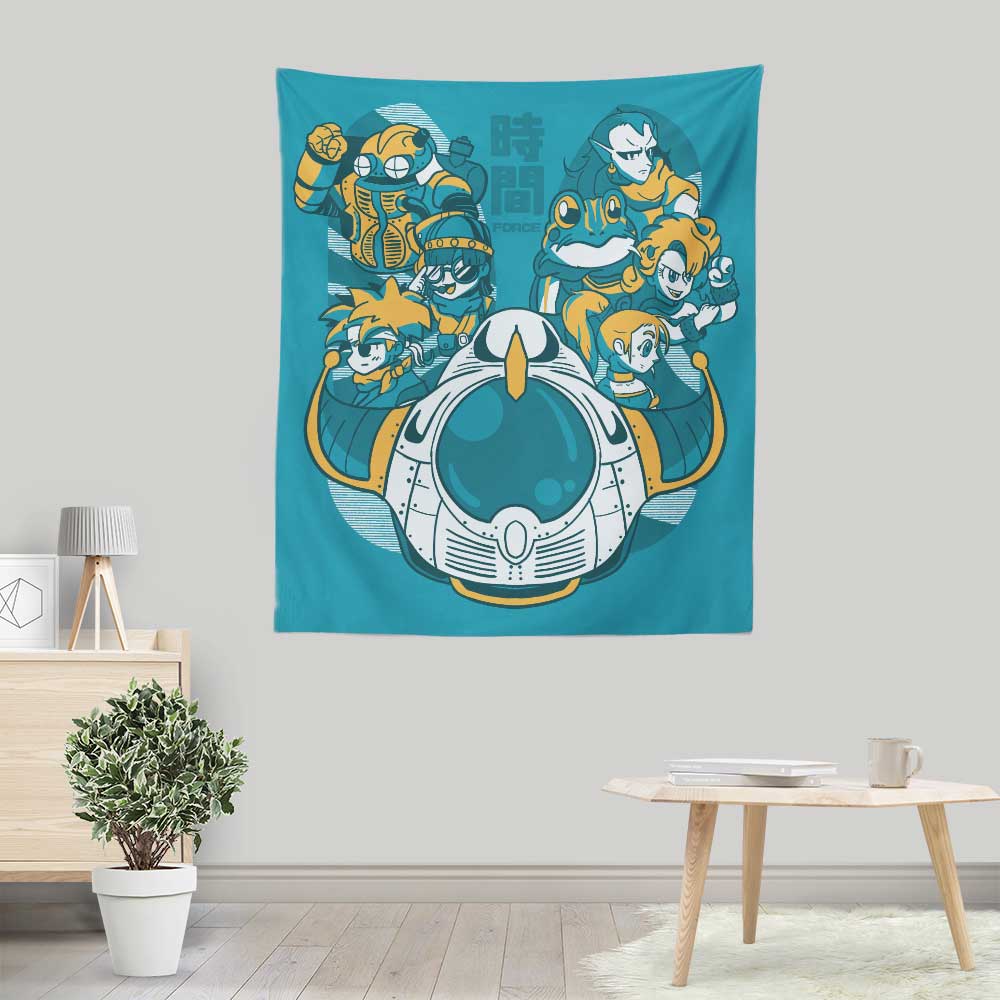Time Force - Wall Tapestry