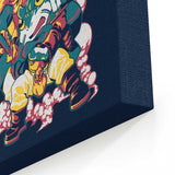 Time Traveling Warriors - Canvas Print