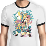 Time Traveling Warriors - Ringer T-Shirt