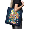 Time Traveling Warriors - Tote Bag