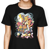 Time Traveling Warriors - Women's Apparel