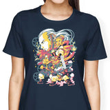 Time Traveling Warriors - Women's Apparel