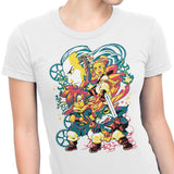 Time Traveling Warriors - Women's Apparel