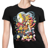 Time Traveling Warriors - Women's Apparel