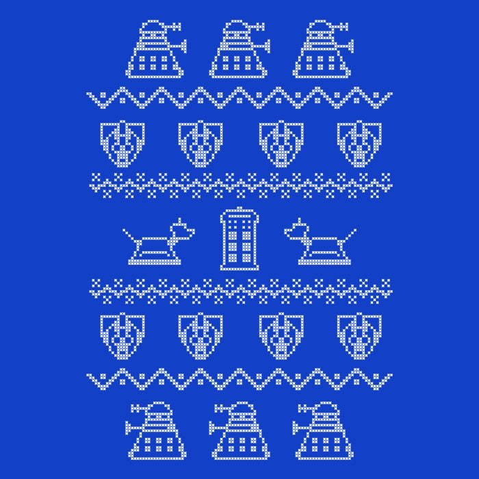 Timey Wimey Sweater - Fleece Blanket