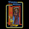 Timmy Has a Visitor - 3/4 Sleeve Raglan T-Shirt