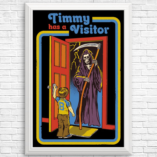 Timmy Has a Visitor - Posters & Prints