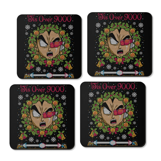 Tis Over 9000 - Coasters
