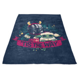 Tis the Way - Fleece Blanket