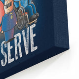 To Protect and Serve - Canvas Print